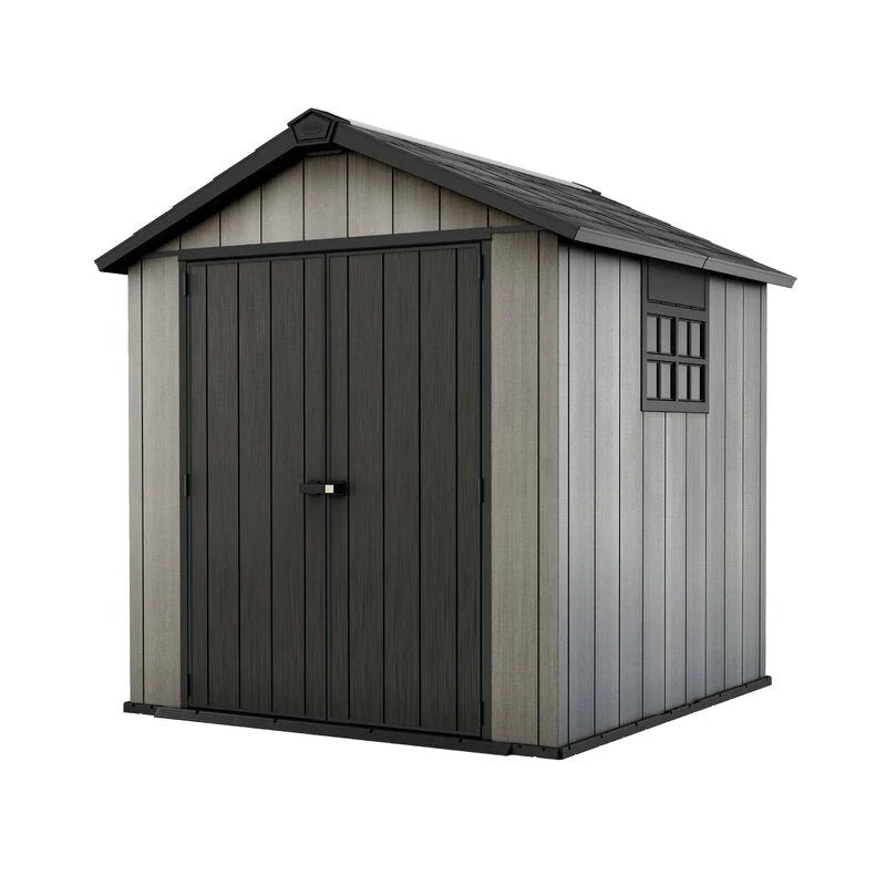 Plastic Storage Shed 7.5 ft. W x 7.5 ft. D - Oakland