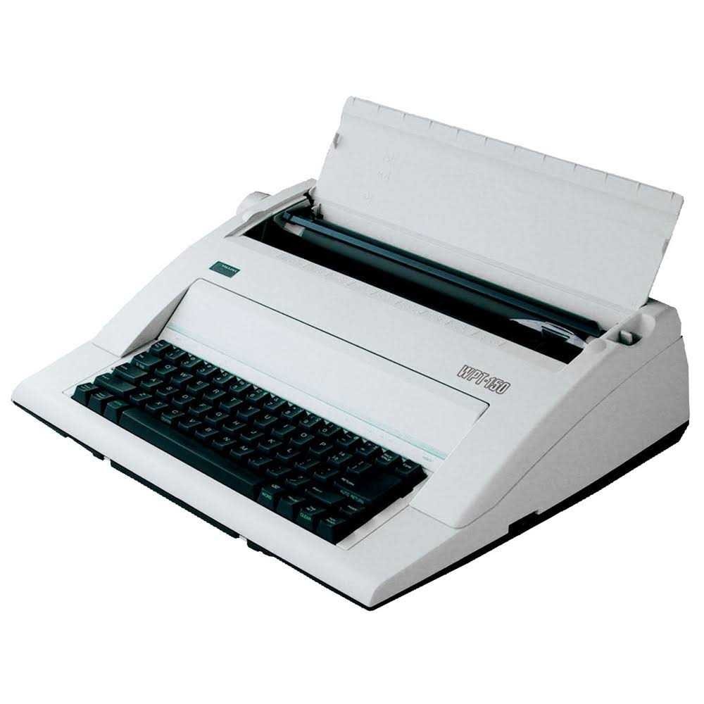 Nakajima Electronic Typewriter, 13-Inch Carriage, 9-Inch Print Width - WPT-150
