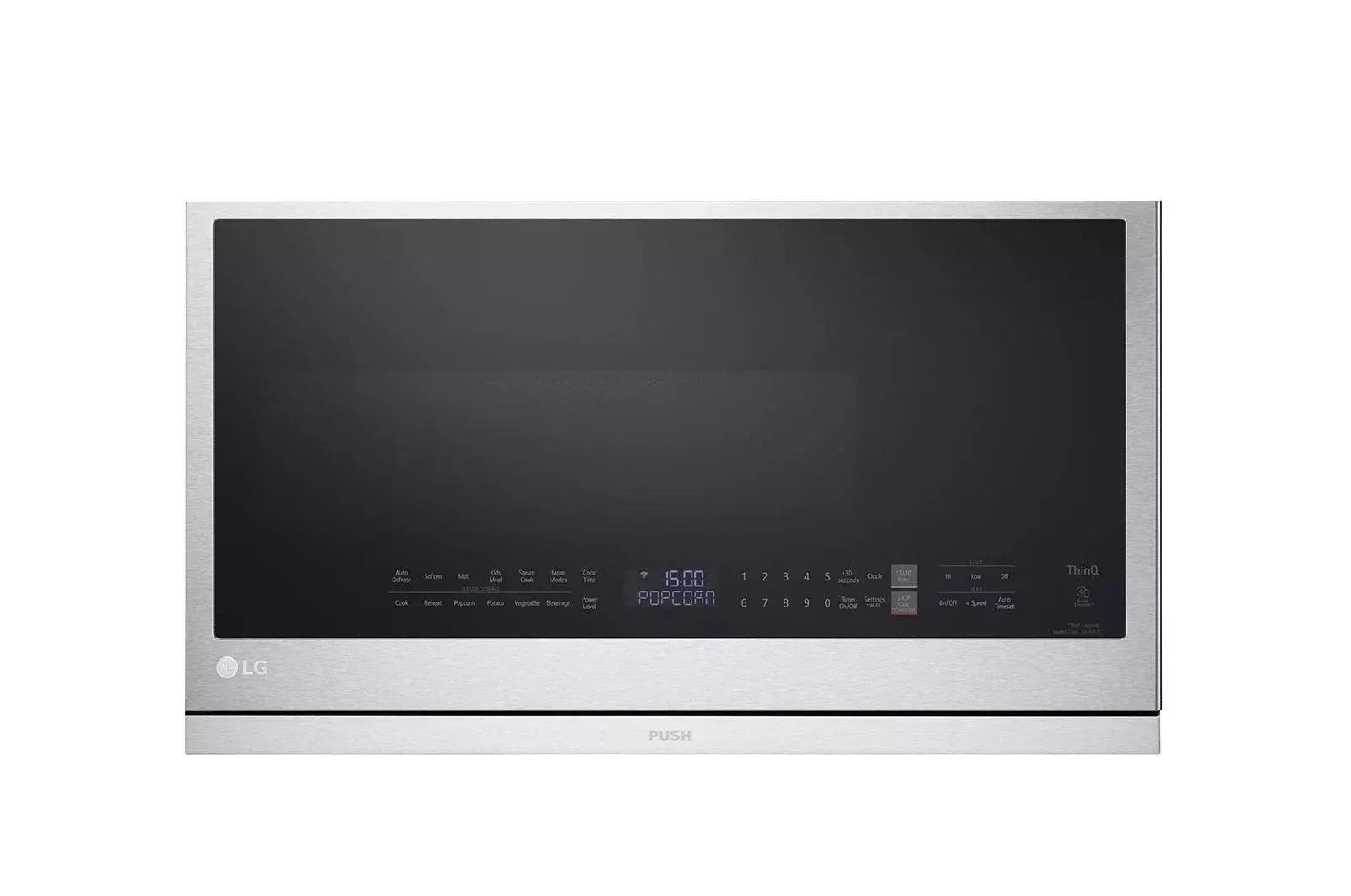 Lg Over-The-Range Microwave 2.1 Cu. Ft. 400 Cfm Stainless Steel - Mvel2137