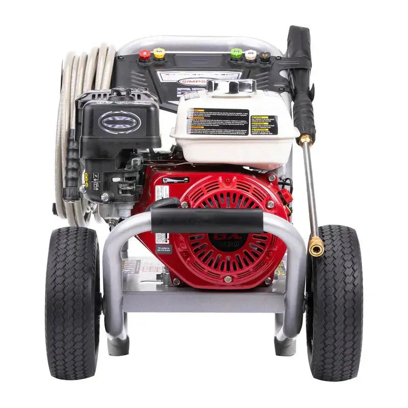 Gas Pressure Washer 3700 PSI 2.5 GPM With Honda GX200 Engine And AAA Triplex Pump - TMI49900