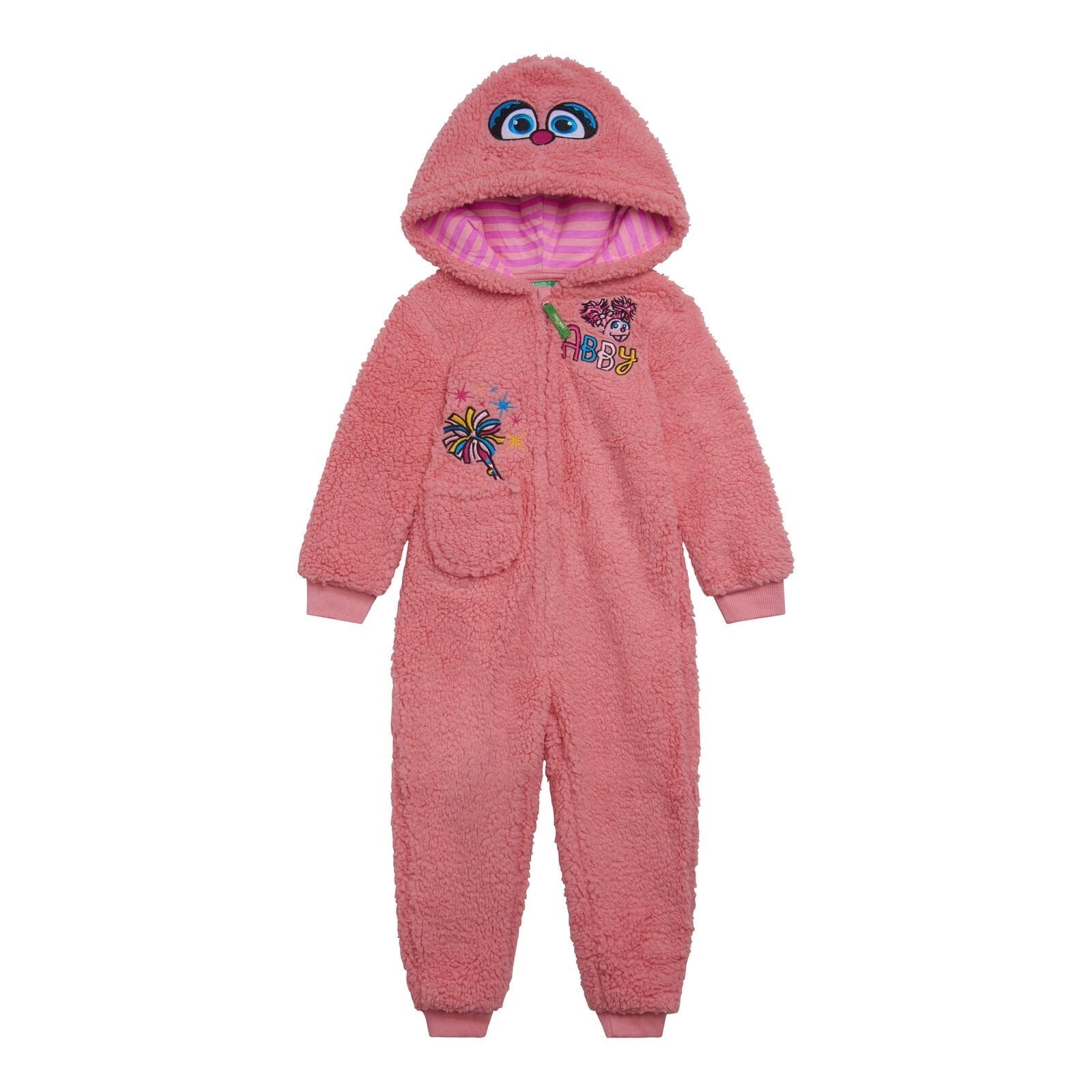 Sesame Street Oscar the Grouch Cozy Sherpa Zip Up Cosplay Costume Coverall Newborn to Toddler