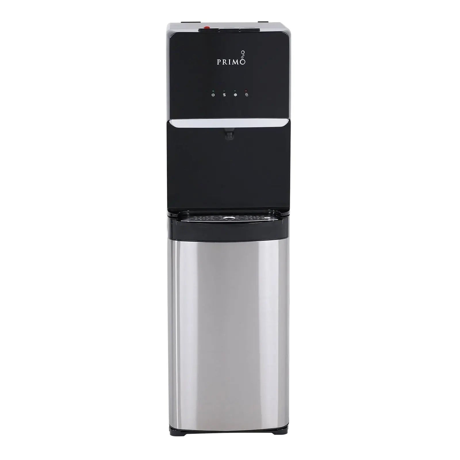Primo Deluxe Bottom-Loading Stainless Steel Water Dispenser - Black