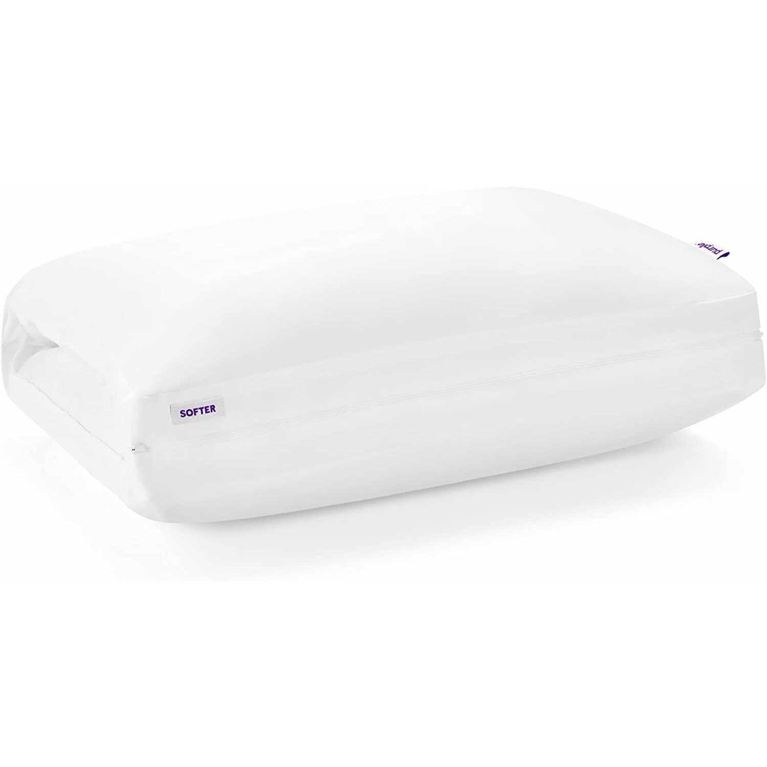 Purple Harmony Pillow Tall 28 x 17 x 7.5 in
