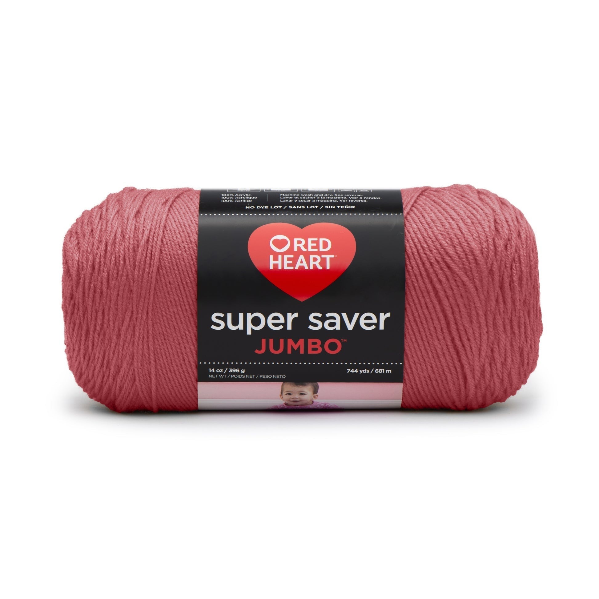 Red Heart® Super Saver® Jumbo #4 Medium Acrylic Yarn, 744 Yards