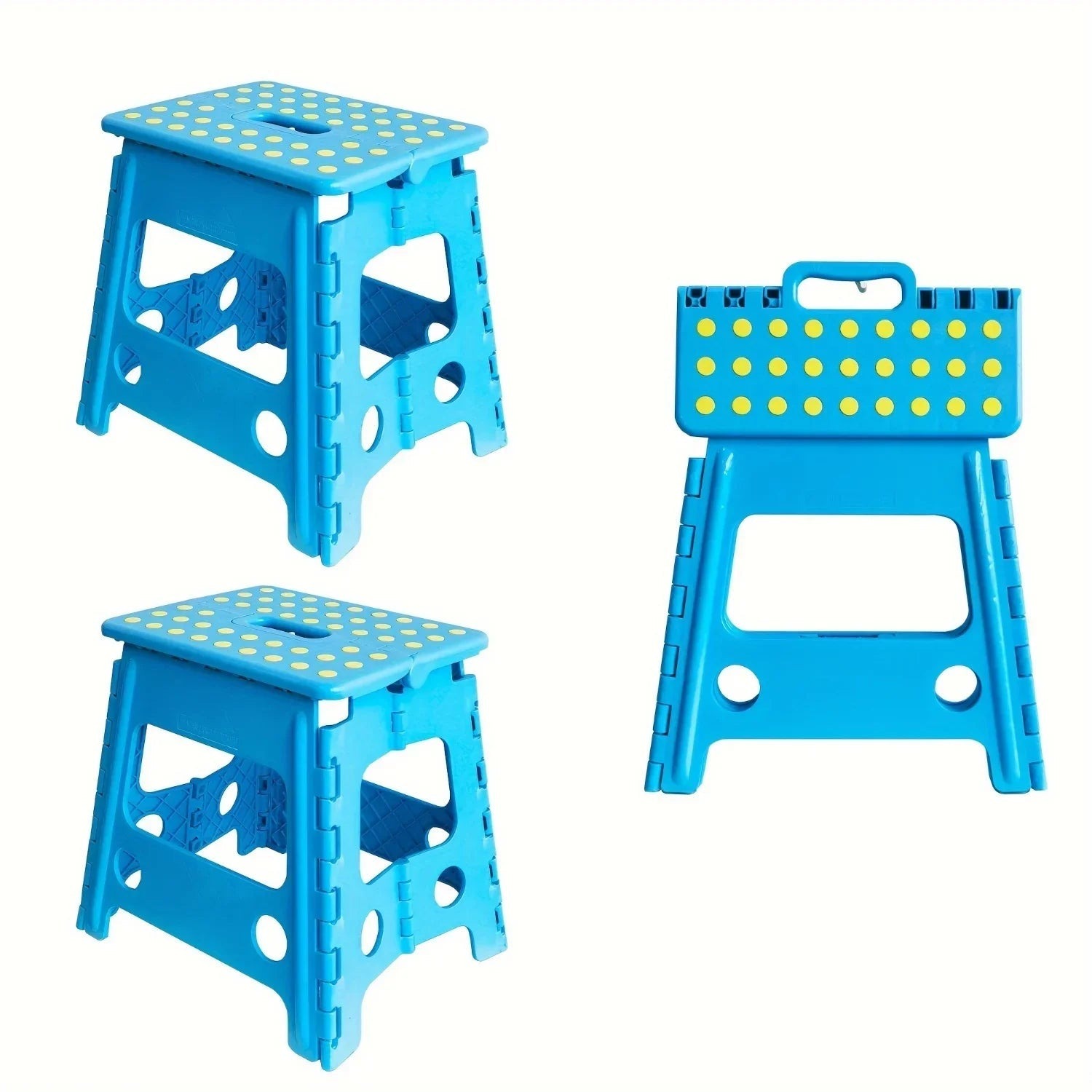 DEKAXI DEKAXID Compact Folding Step Stool, 2-Pack