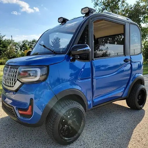 Two-Seat Electric Golf Cart With Air Conditioning And Heat