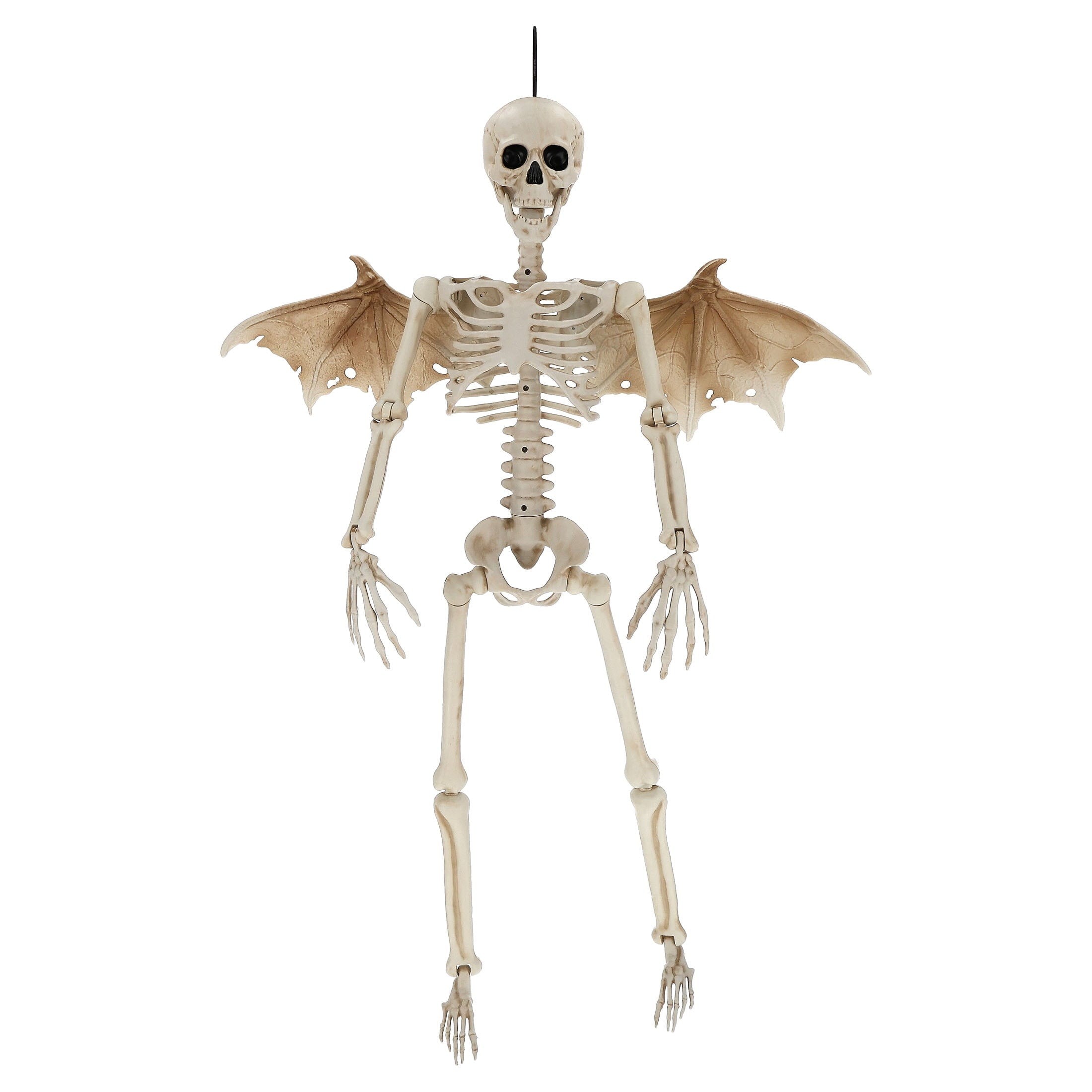 Faux Posable Winged Skeleton, 36", Halloween by Way To Celebrate
