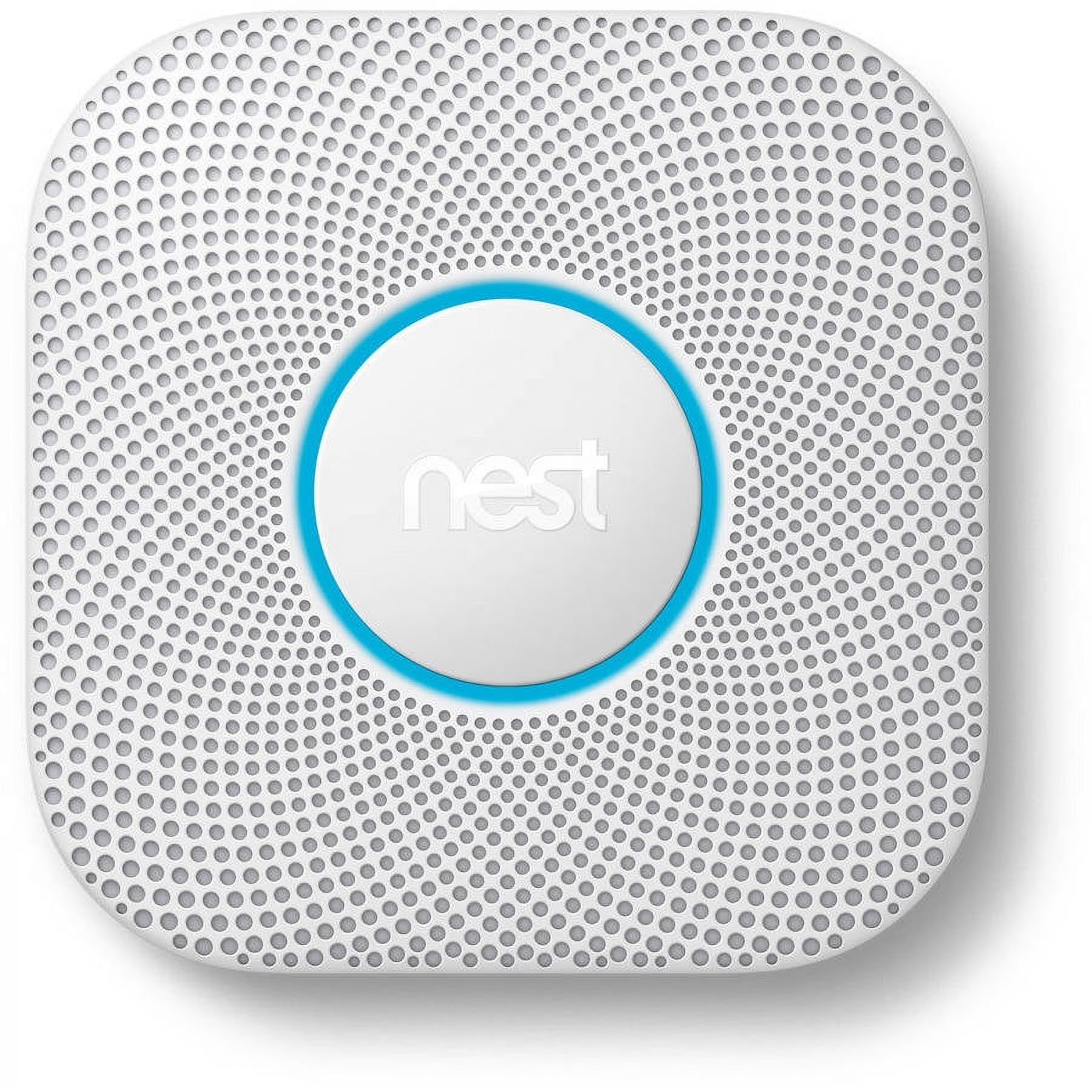Google Nest Protect Wired Split-Spectrum Smoke And Carbon Monoxide Alarm - S3003LWES