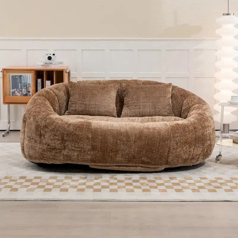 Adult Foam Bean Bag Chair, 110cm x 90cm x 80cm