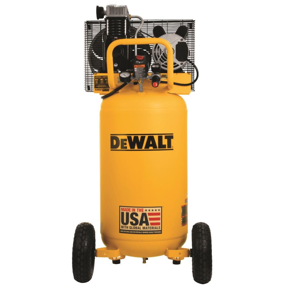 DEWALT 25 Gallon 200 PSI Portable Vertical Electric Air Compressor - DXCM251