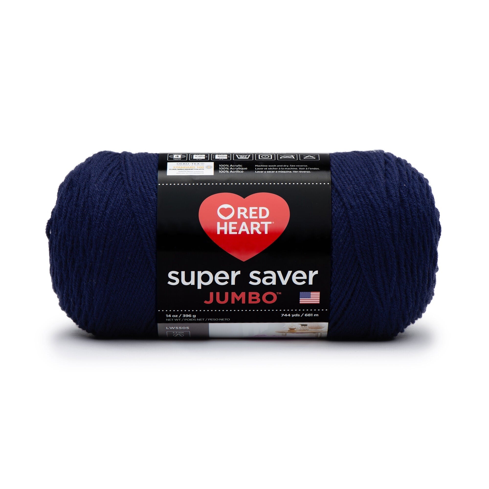 Red Heart® Super Saver® Jumbo #4 Medium Acrylic Yarn, 744 Yards