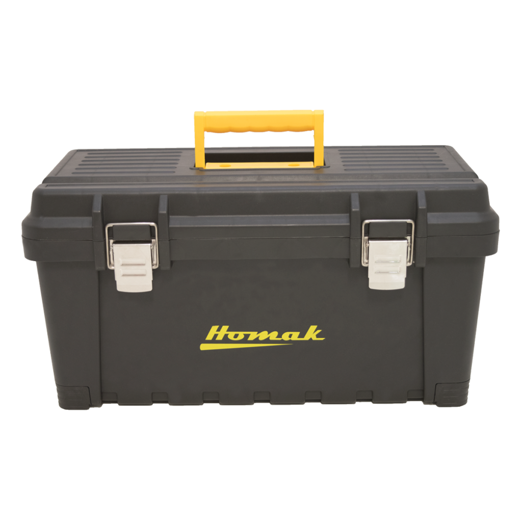 Homak Black Plastic Tool Boxes (Priced Individually)