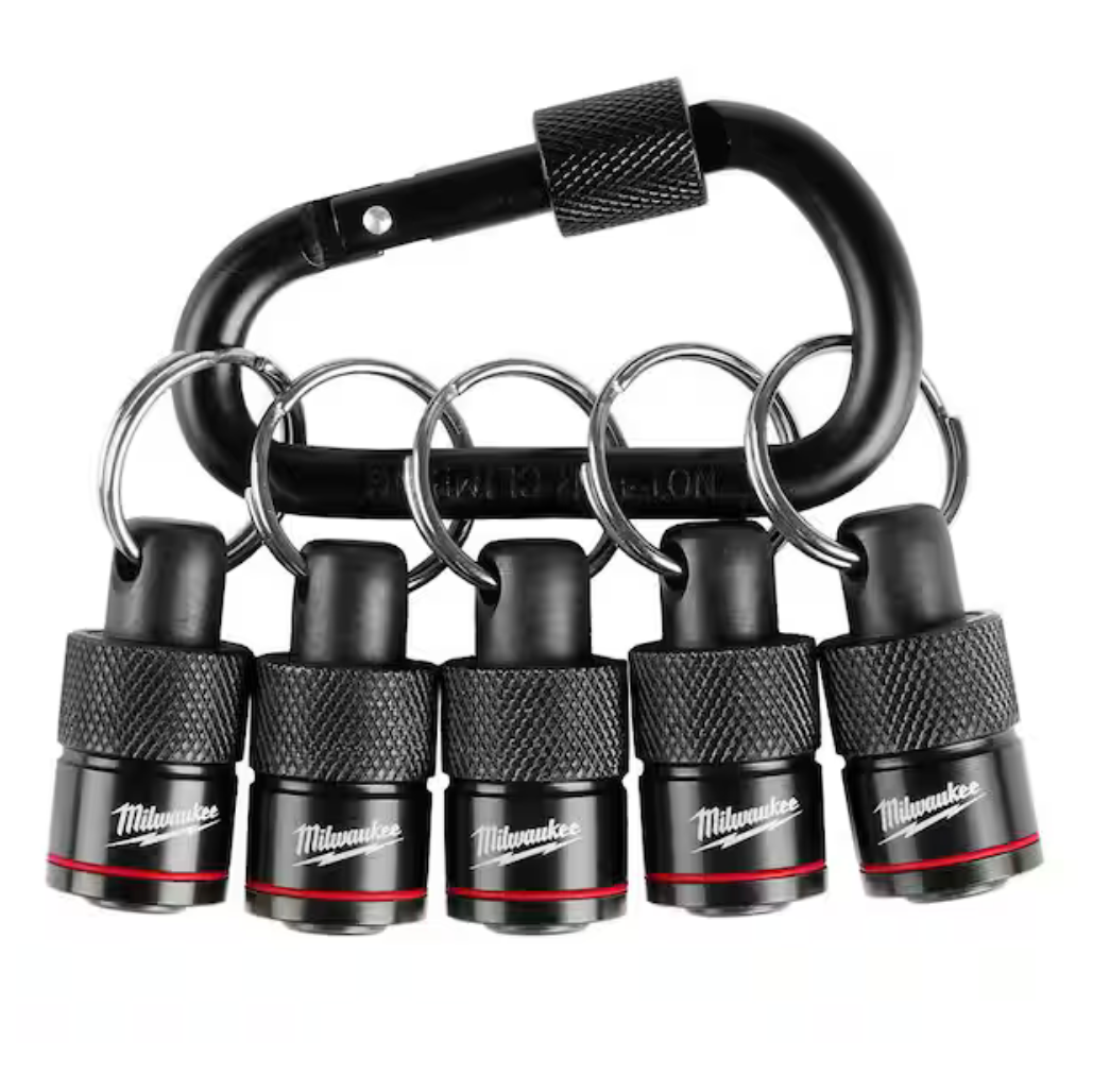 Milwaukee 48-32-4537 - 5pc Bit Holder with Carabiner