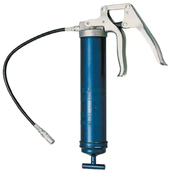 Lincoln 1133 Heavy-Duty Pistol-Grip Grease Gun - 18" Flex Hose, 6,000 psi