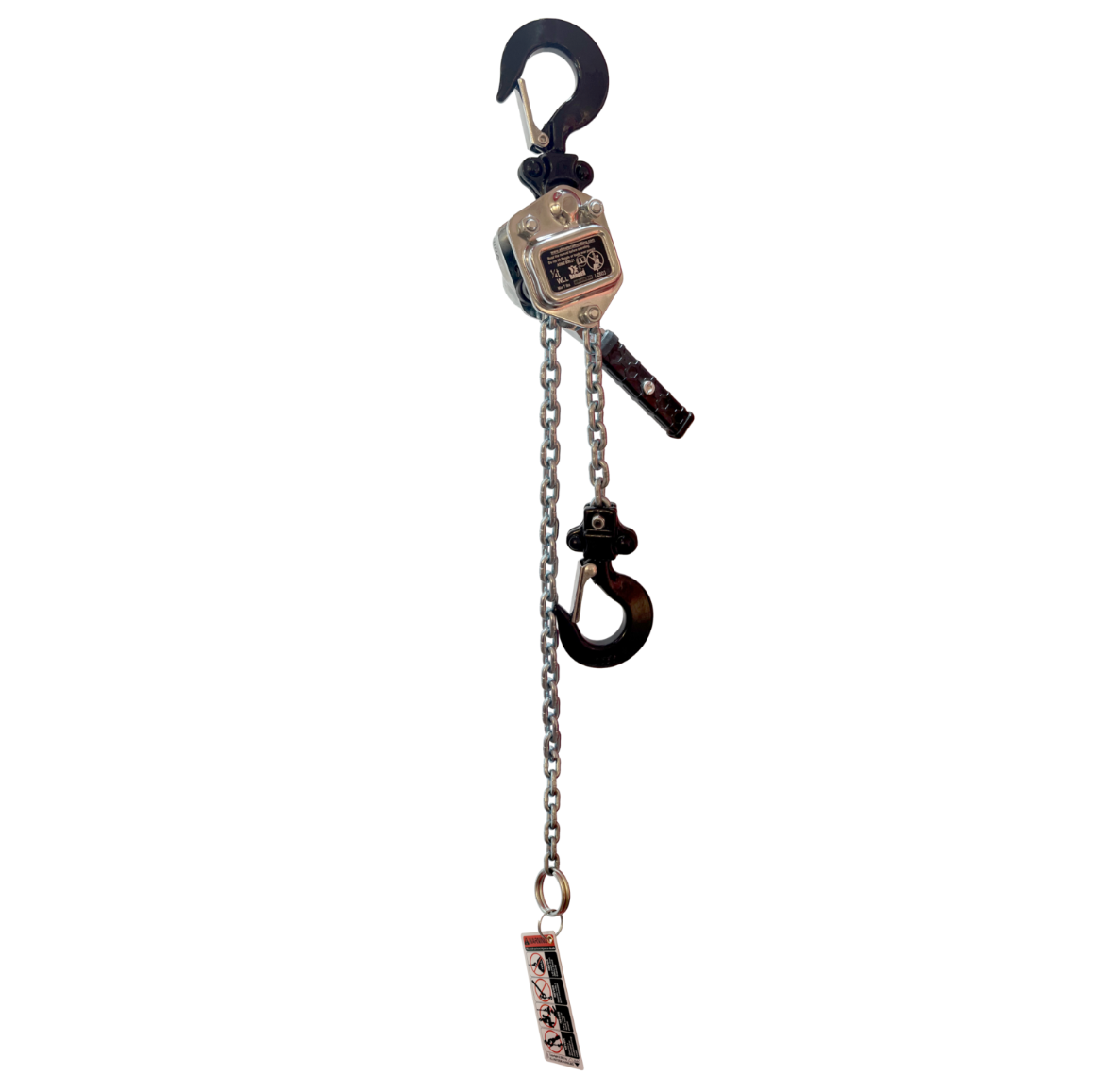 All Material Handling LZ003-5 Mini Lever Chain Hoist, 1/4 Ton, 5' Lift
