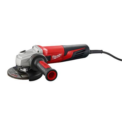 Milwaukee 6117-33D - 13 Amp 5" Small Angle Grinder Slide, Lock-On