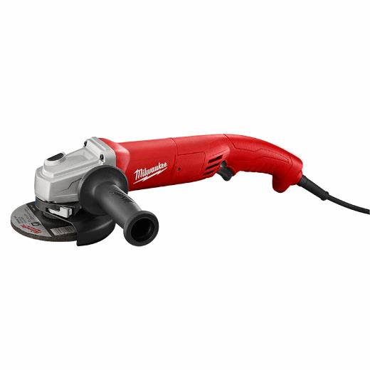 Milwaukee 6121-31A - 11 Amp 5" Small Angle Grinder Trigger Grip, AC/CD No Lock