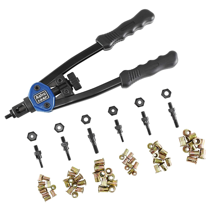 Astro Pneumatic 1442 - 13″ Nut/Thread Setting Hand Riveter Kit