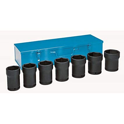 Grey Pneumatic 8370 3/4" Drive 7 Piece Pinion Locknut Set