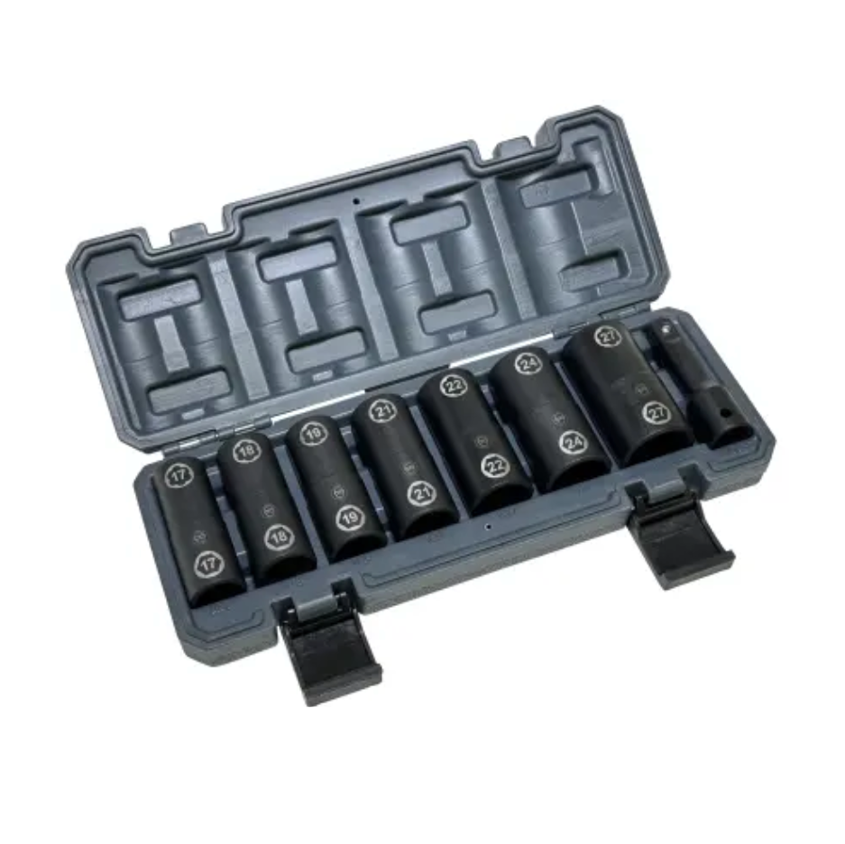 Lisle 13420 Hex & Twist Socket Set, 8 pc.