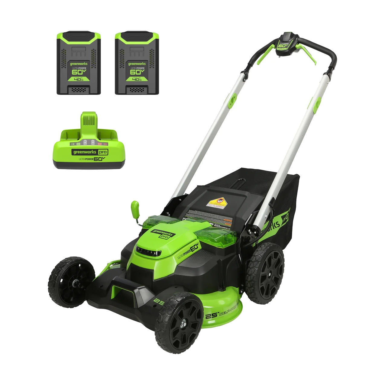 Greenworks 60V 25-in. Self-Propelled Mower Kit
