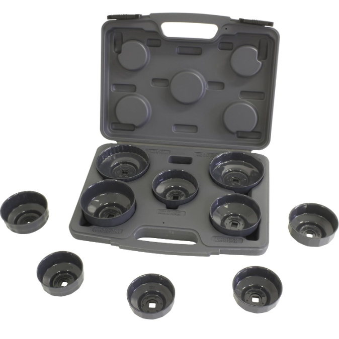 Lisle 61450 H.D. End Cap Wrench Set, 10 PC.