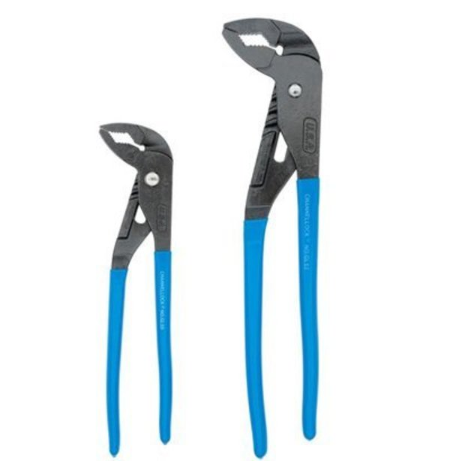 CHANNELLOCK® GLS-1 - 2pc GRIPLOCK® Tongue & Groove Pliers Set (9-1/2", 12-1/2")