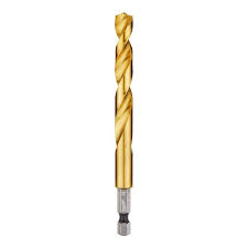 Milwaukee 48-89-4621 SHOCKWAVE™ RED HELIX™ Titanium 3/8" Drill Bits - 1/4" Hex