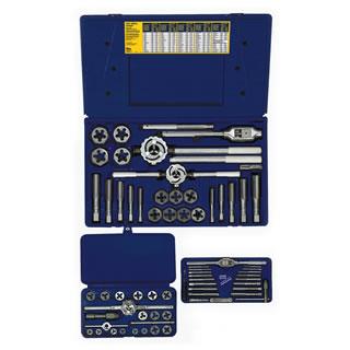 Irwin 97606 66-pc Machine Screw / Fractional & Hex Die Set