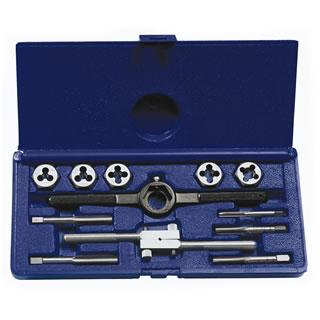 Irwin 24612 12-pc Fractional Tap & Hex Die Set