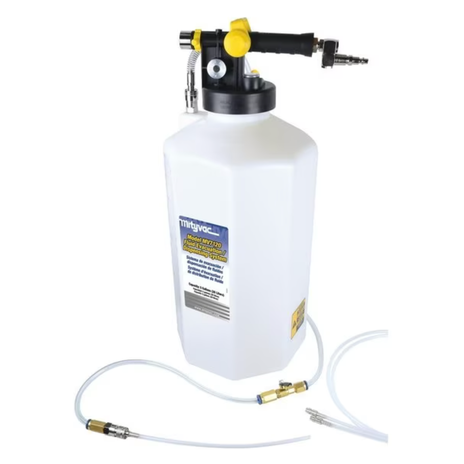 Mityvac MV7120 Fluid Evacuator/Dispenser - 5.3 Gallon/20L, 120PSI