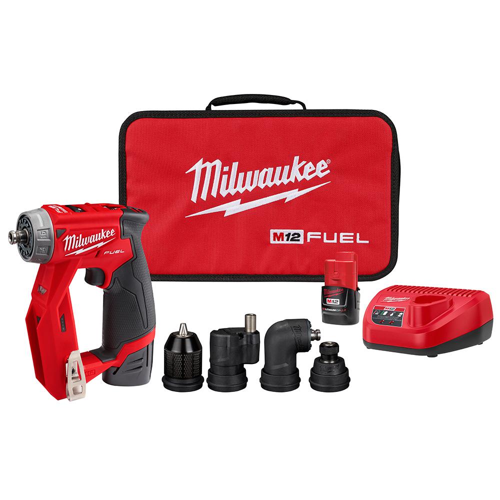 Milwaukee 2505-22 M12 FUEL™ Installation Drill/Driver Kit