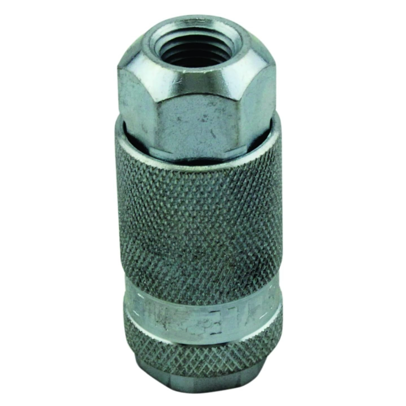 Milton S790 - 1/4" FNPT Female L-Style Coupler - Steel