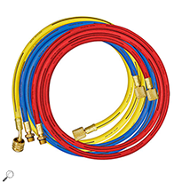 Mastercool 84372 Set of 3 72" R134a Hose