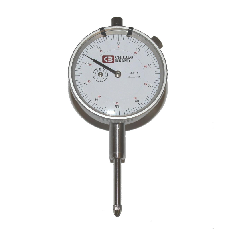 Chicago Brand 50150 0-1" Dial Indicator