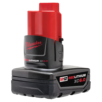 Milwaukee 48-11-2460 M12™ REDLITHIUM™ XC6.0 Battery