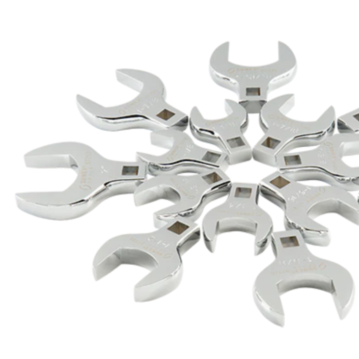 Sunex Metric 1/2" Drive Jumbo Crowfoot Wrenches - Priced Individually