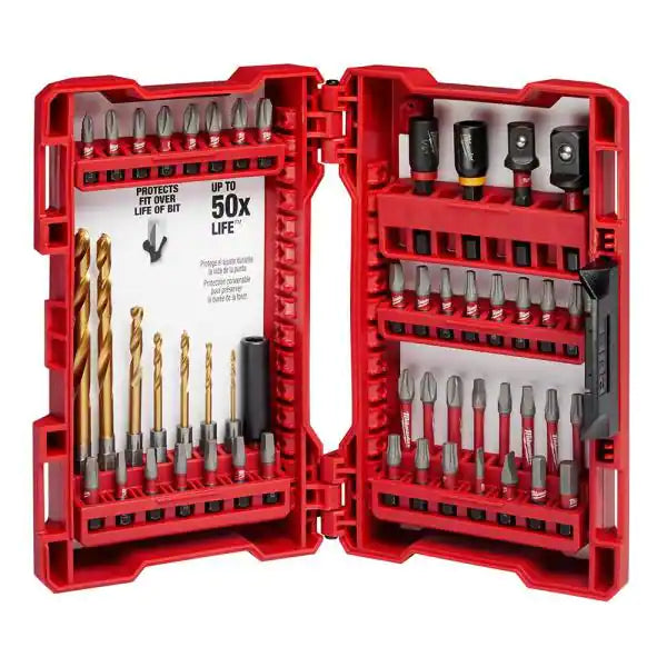 Milwaukee 48-32-4013 SHOCKWAVE 50pc Impact Drill & Drive Set