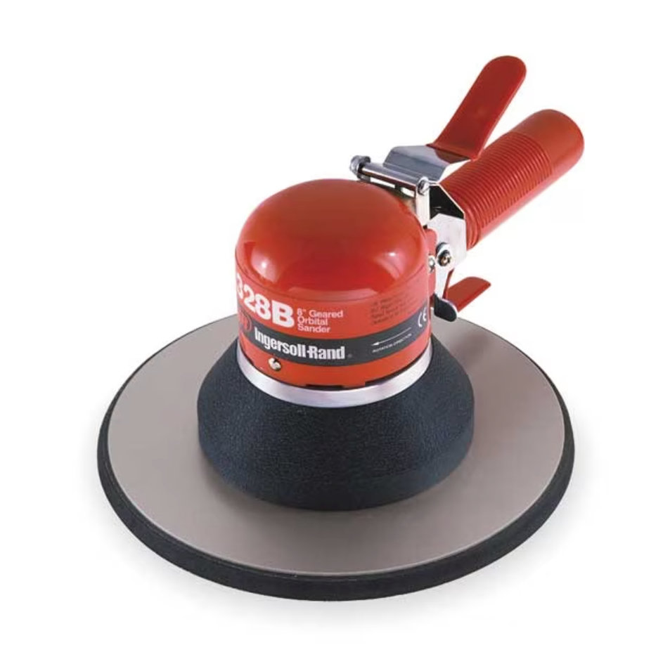 Ingersoll Rand 328B Heavy Duty Air Geared Orbital Sander 8" Pad