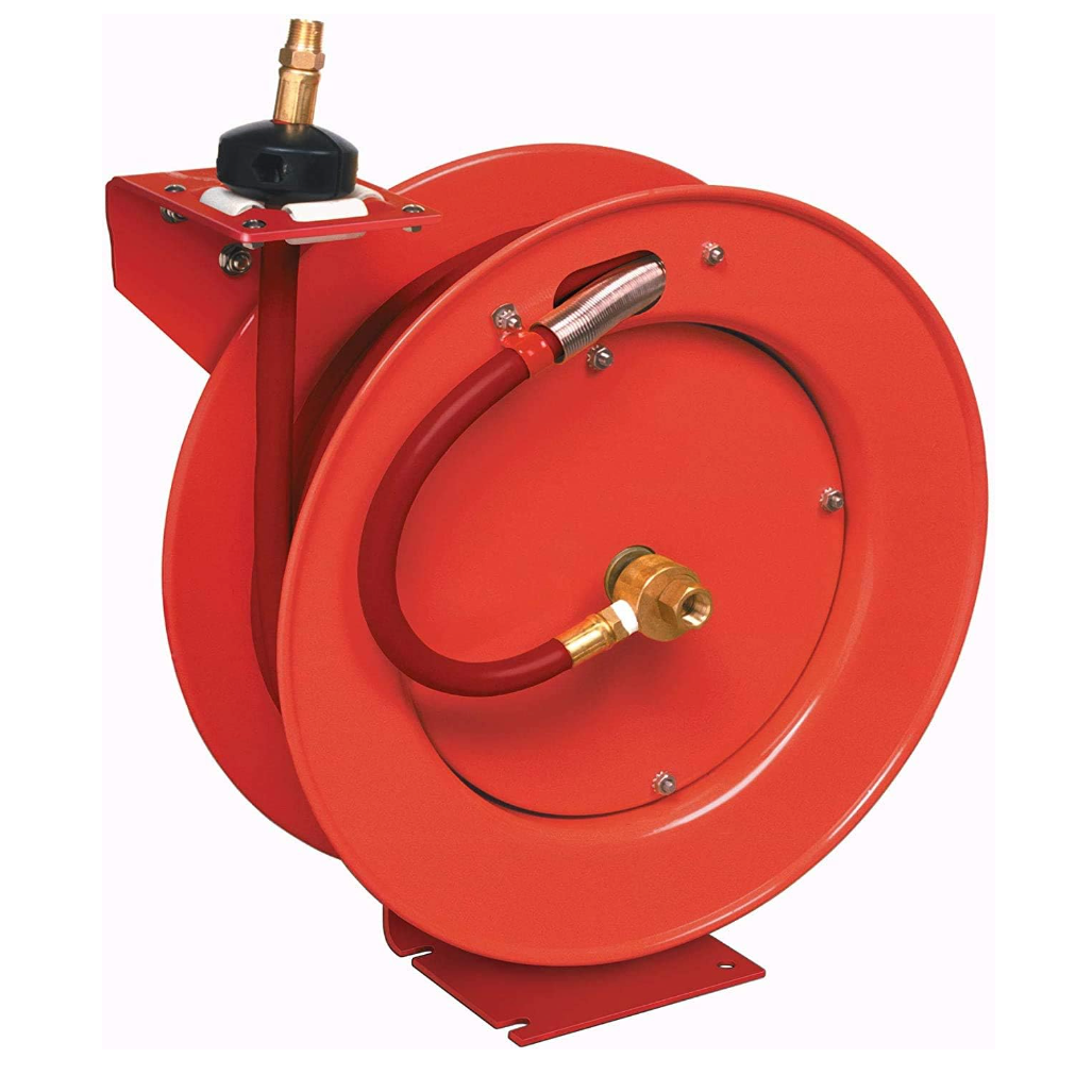Lincoln 83754 Retractable Air Hose Reel 50' x 1/2"