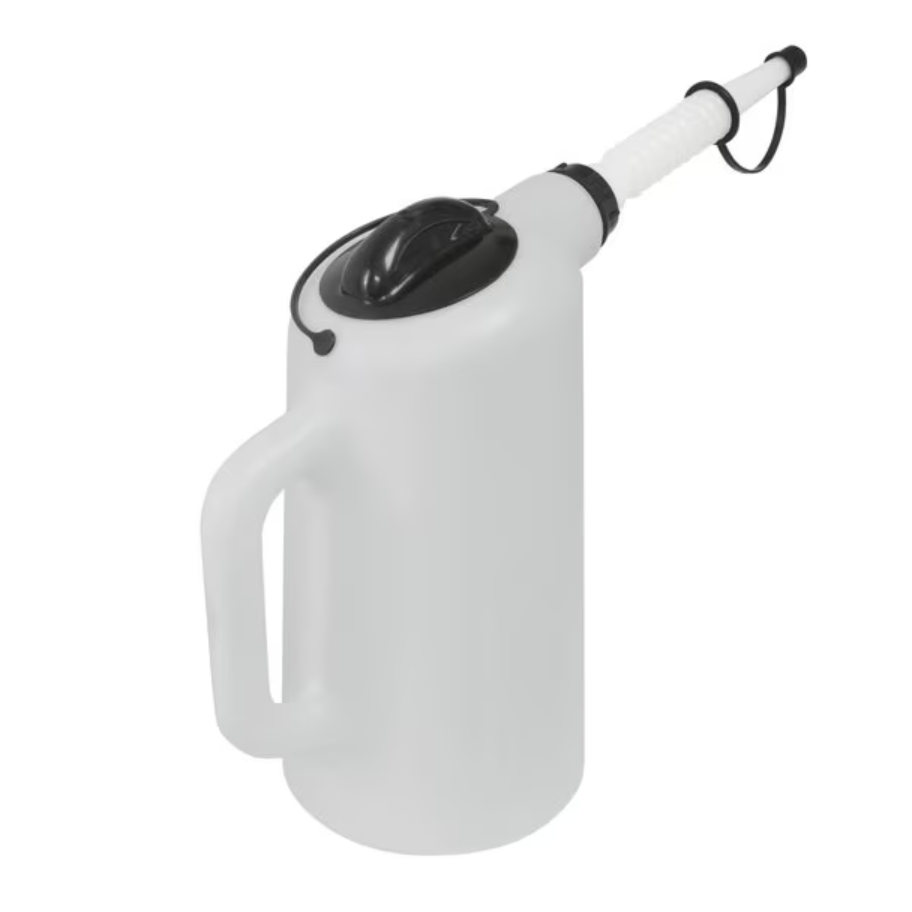 Lisle 19702 8 Qt. Oil Dispenser with Lid and Cap