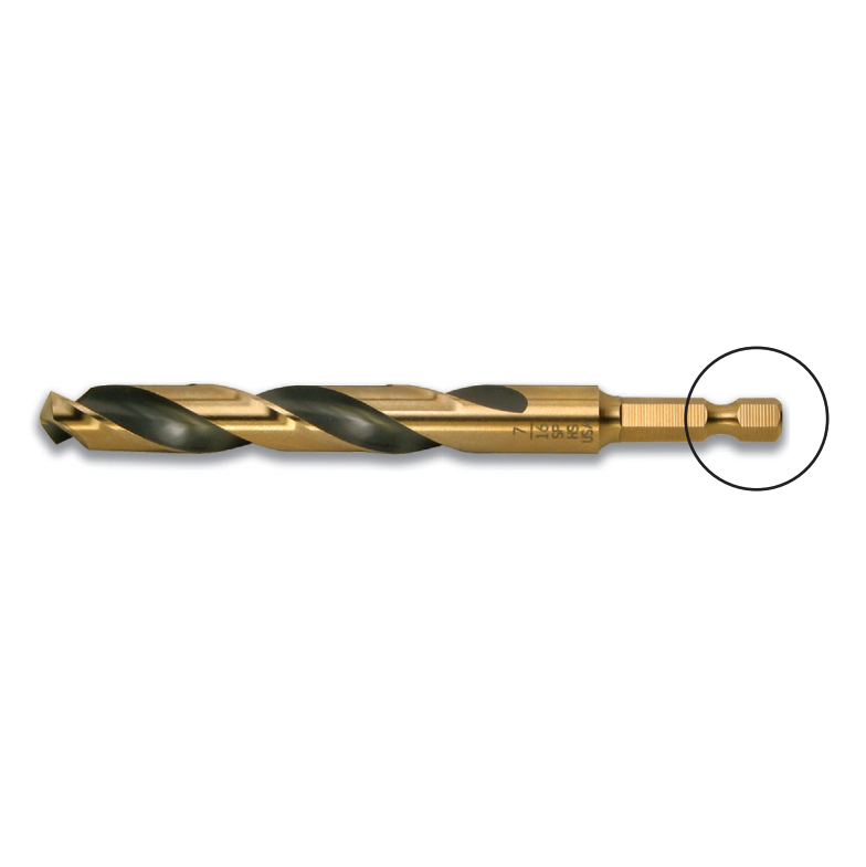Norseman 1/4" Hex Shank Quick Release Drill Bits: Priced Individually