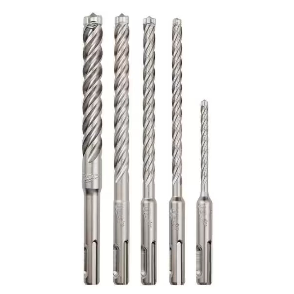 Milwaukee 48-20-7498 - 5pc SDS Plus 4CT MX4™ Set