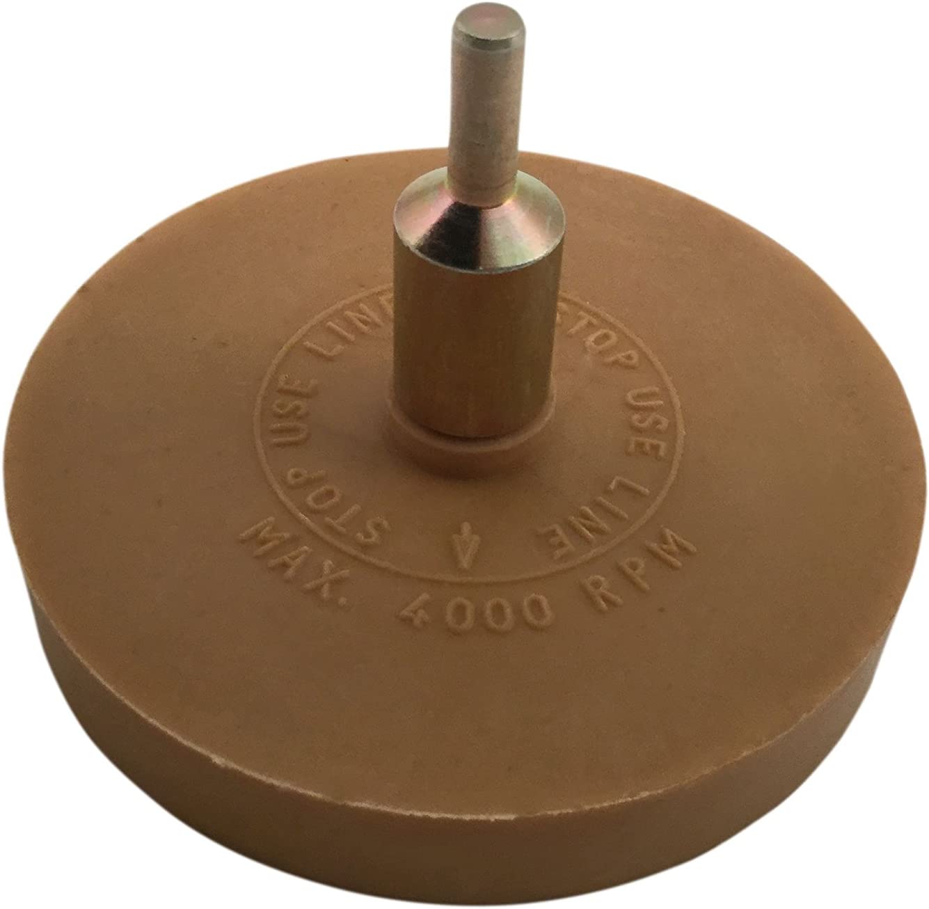 CTA 1010 3.5" Eraser Wheel with Arbor Adapter