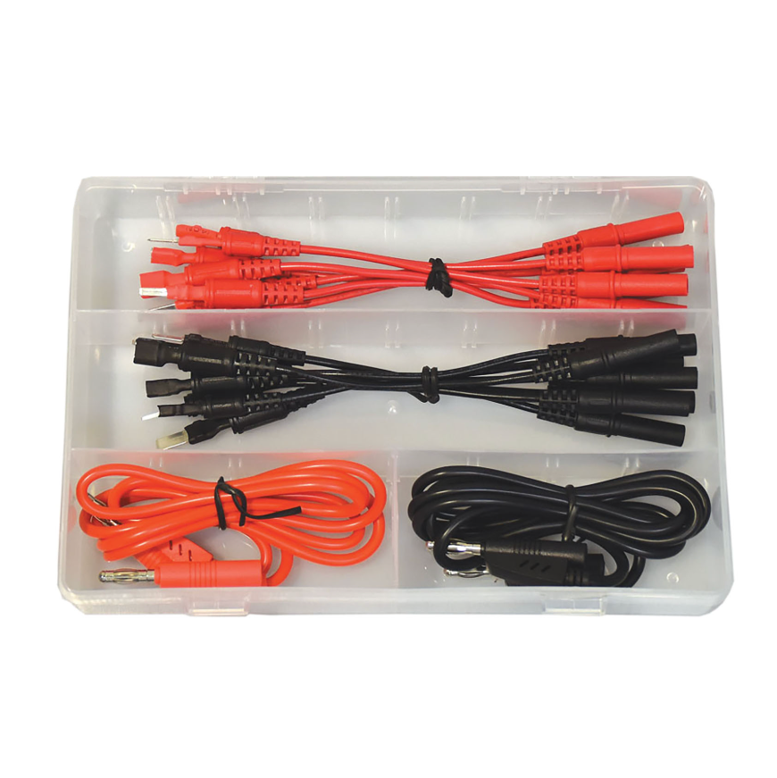 ESI 1351 Spade Terminal Test Lead Set - 16 piece