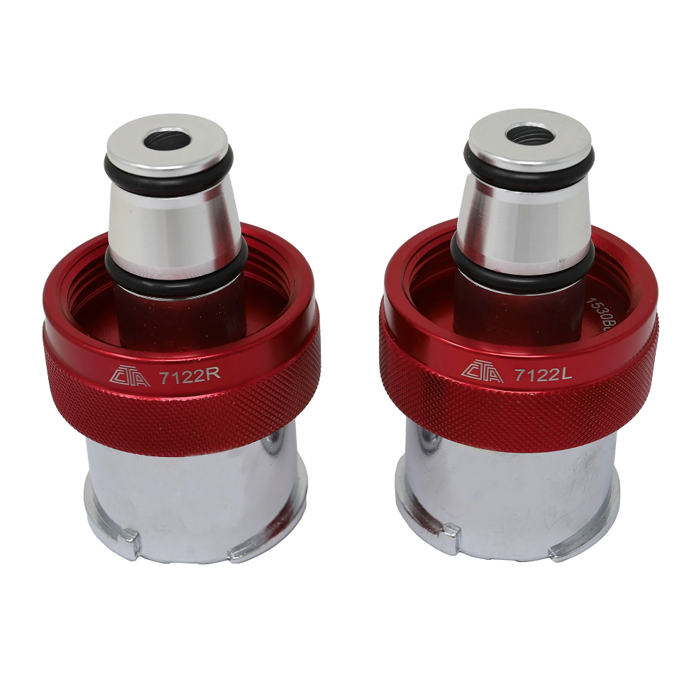 CTA 7124 Radiator Pressure Adapter Kit - GM/GMC (Right & Left-Hand Threads)