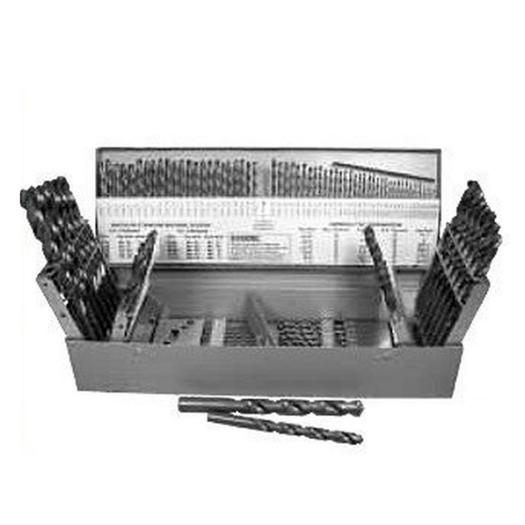 Norseman 43550 J-115 Jobber Length HSS Standard Twist Drill Bit Set
