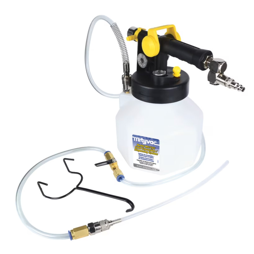 Mityvac MV7102 Fluid Evacuator/Dispenser - 2 Quart/2.5L, 120PSI