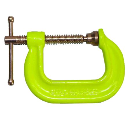 Bessey CDF402CHV Regular Duty, Deep Throat C-Clamp - 2"