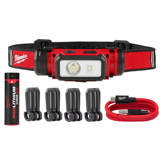 Milwaukee 2163-21 REDLITHIUM™ USB Hard Hat Light